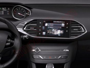 Capacitive touch screen / digitizer GCX156AKS-E 7" inch for multifunction car monitor Citroen C4 / C3, Peugeot 408 / 308